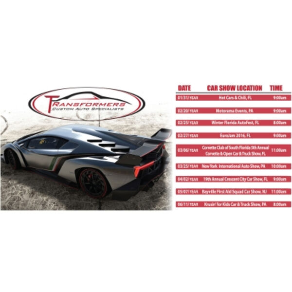 Schedule Magnet - Large Thumbnail