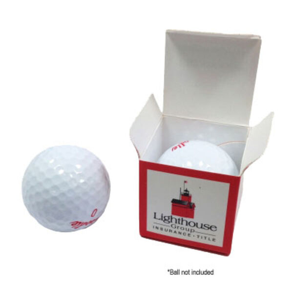 Single Golf Ball Box Thumbnail