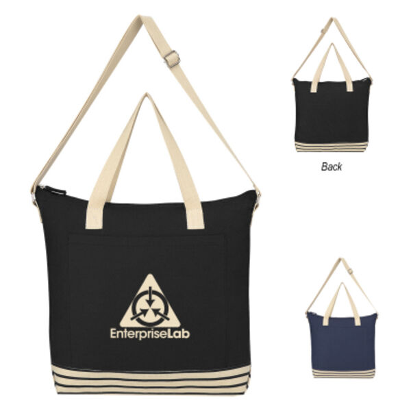 Bottom Line 10 Oz. Recycled Cotton Tote Bag Thumbnail