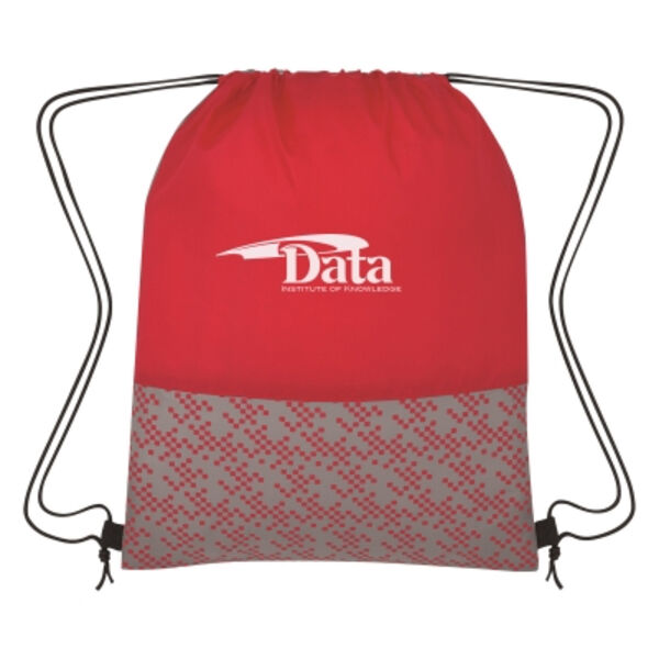 Bitmap Drawstring Backpack Thumbnail