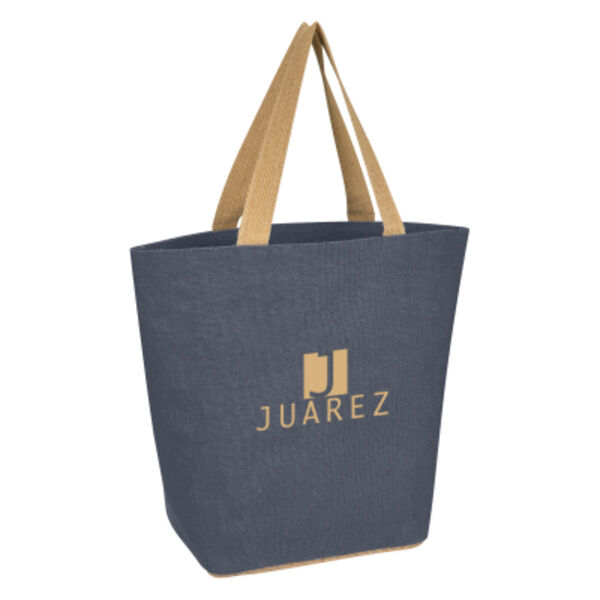 Marketplace Jute Tote Bag Thumbnail