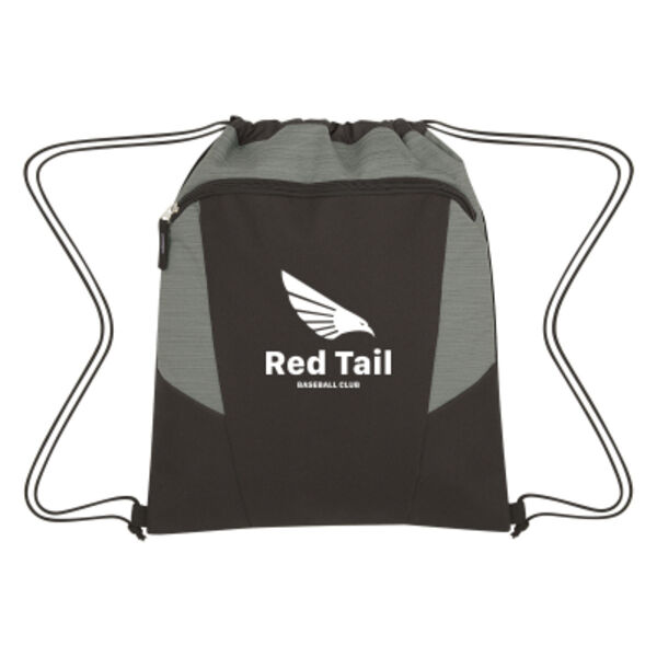 Tahoe Heathered Drawstring Backpack Thumbnail