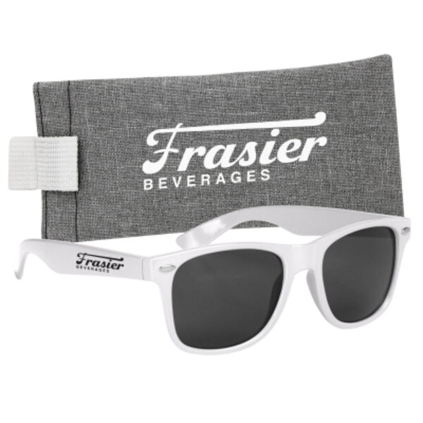 Malibu Sunglasses With Heathered Pouch Thumbnail