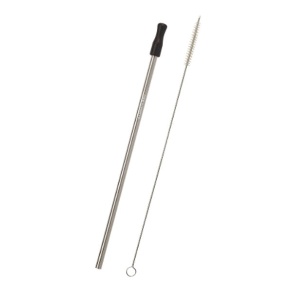 Stainless Steel Straw with Cleaning Brush Thumbnail