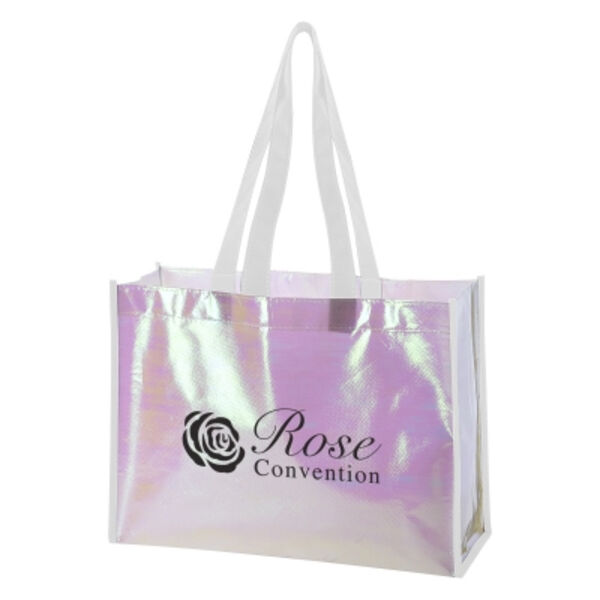 Mini Pearl Laminated Non-Woven Tote Bag Thumbnail