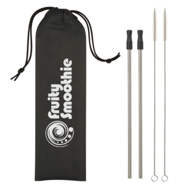 2-Pack Stainless Steel Straw Kit Thumbnail