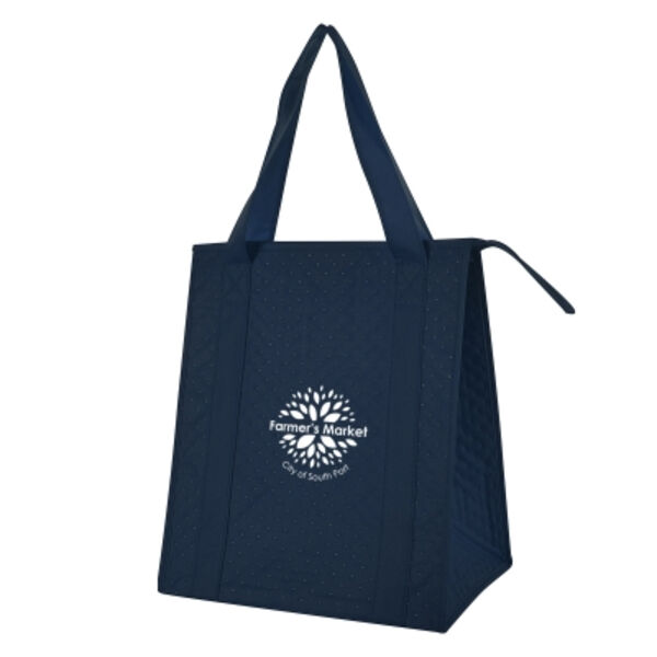 Dimples Non-Woven Cooler Tote Bag Thumbnail