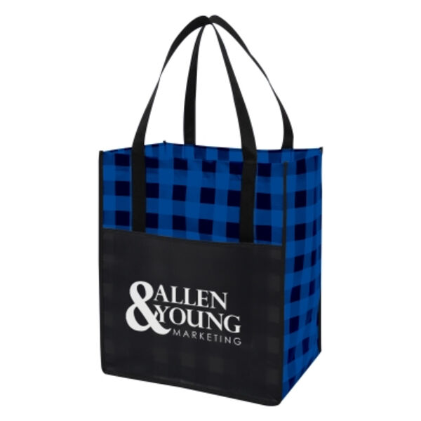 Northwoods Laminated Non-Woven Recycled Tote Bag Thumbnail
