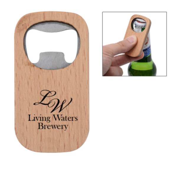 Wooden Bottle Opener Thumbnail