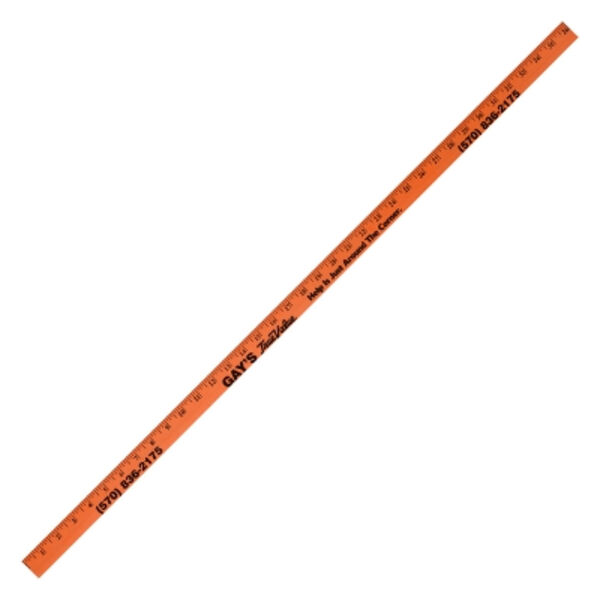 Fluorescent Colorful Enameled Yardstick Thumbnail