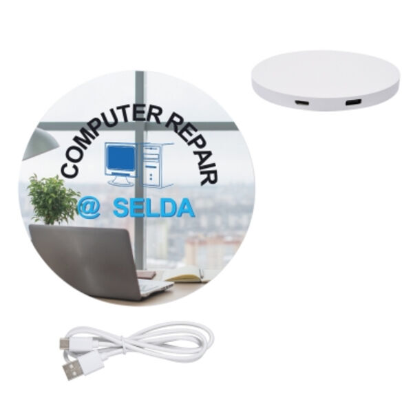 Power Balance Wireless Charging Pad USB Hub Thumbnail