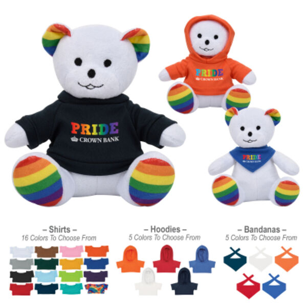 6" Rainbow Bear Thumbnail