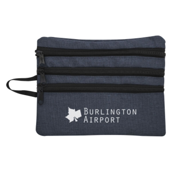 Heathered Tech Accessory Travel Bag Thumbnail