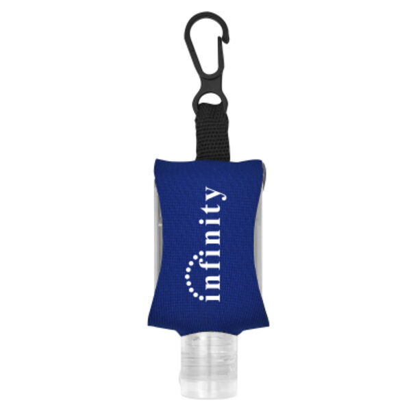 1 oz. Hand Sanitizer With EVA CASE AND CLIP Thumbnail