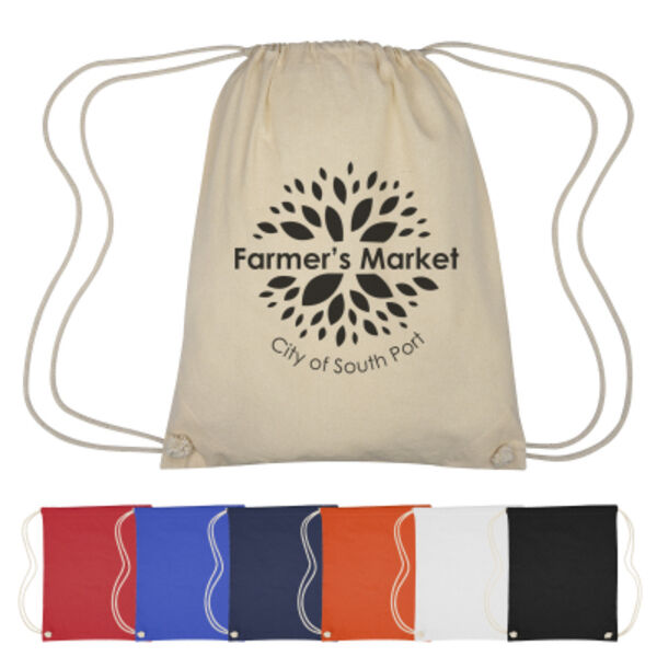 Cooper Cotton Drawstring Bag Thumbnail