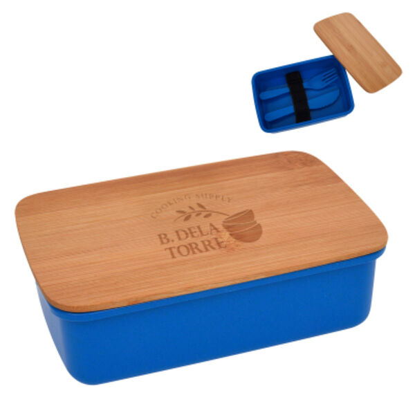 Harvest Lunch Set With Bamboo Lid Thumbnail