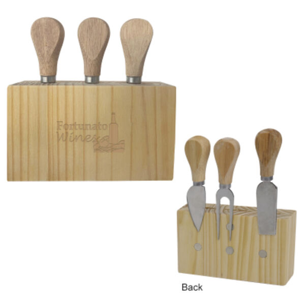 3-Piece Cheese Cutlery Set Thumbnail