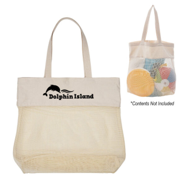 Carlisle 8 Oz. Cotton Market Tote Bag Thumbnail