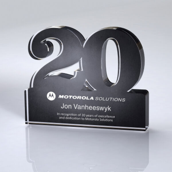 Freestanding 20 Year Anniversary Award Thumbnail