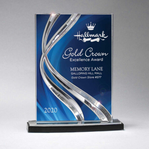 Small Sweeping Ribbon Award Thumbnail