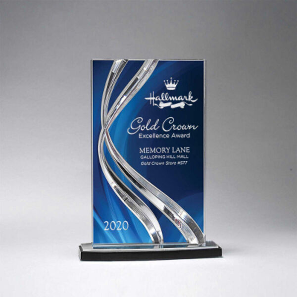 Medium Sweeping Ribbon Award Thumbnail