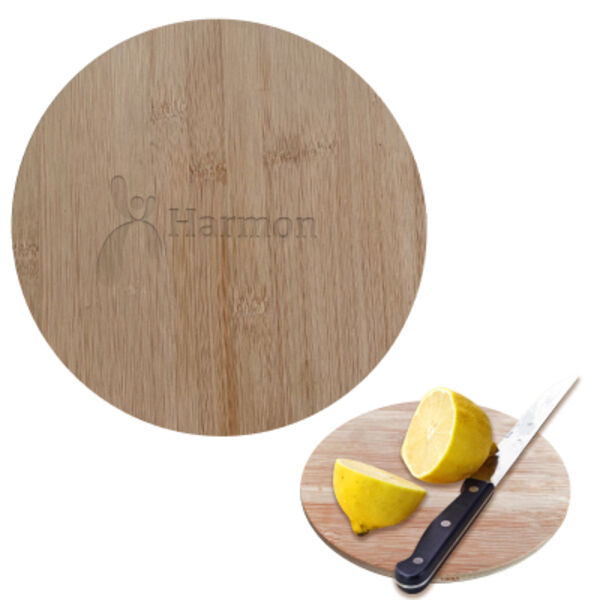 Round Bamboo Cutting Board Thumbnail