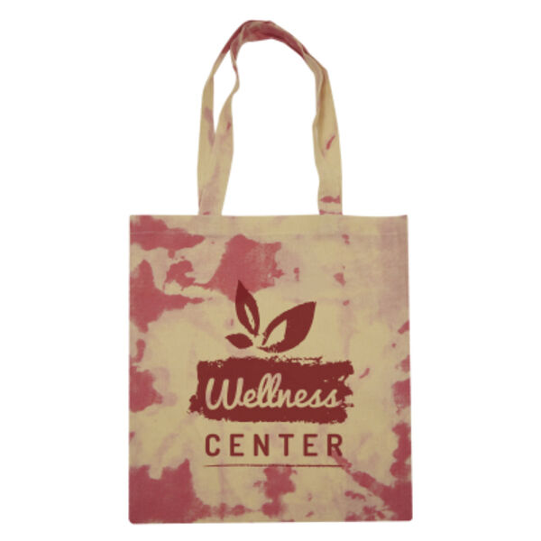 Cotton Candy Tie Dye Tote Bag Thumbnail