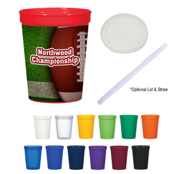16 Oz. Full Color Big Game Stadium Cup Thumbnail