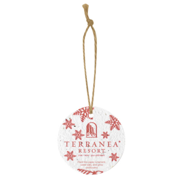 Bloomin® Circle Shaped Plantable Holiday Ornament Thumbnail