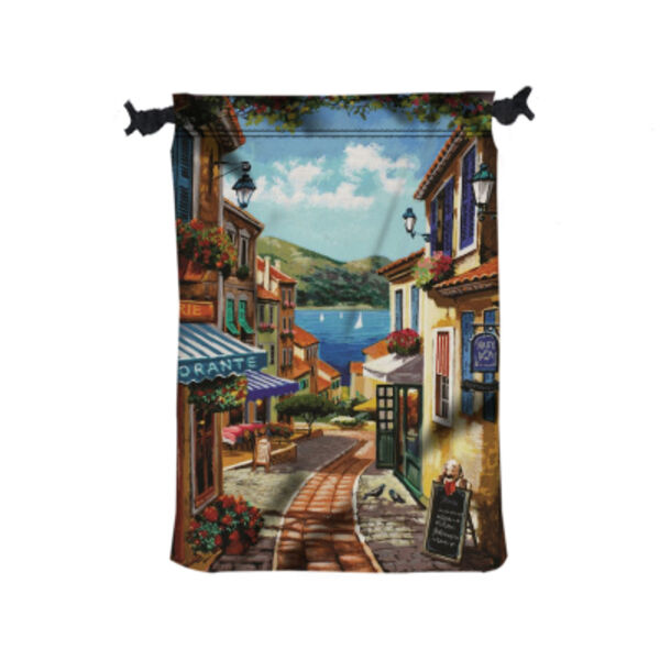 11" W X 16" H Polyester Drawstring Bag Thumbnail