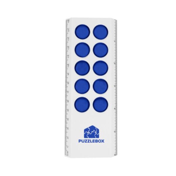 6" Push Pop Stress Reliever Ruler Thumbnail