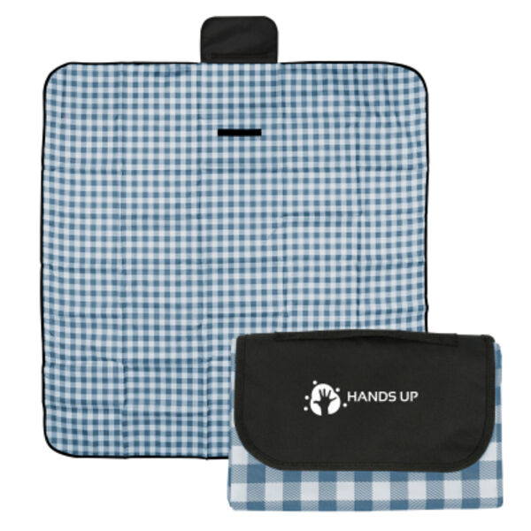 Gingham Roll-Up Picnic Blanket Thumbnail