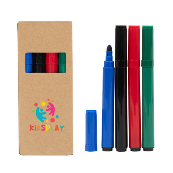 4 Piece Washable Marker Set Thumbnail