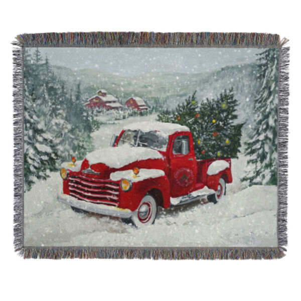 48" X 60" Full Color Throw Blanket Thumbnail