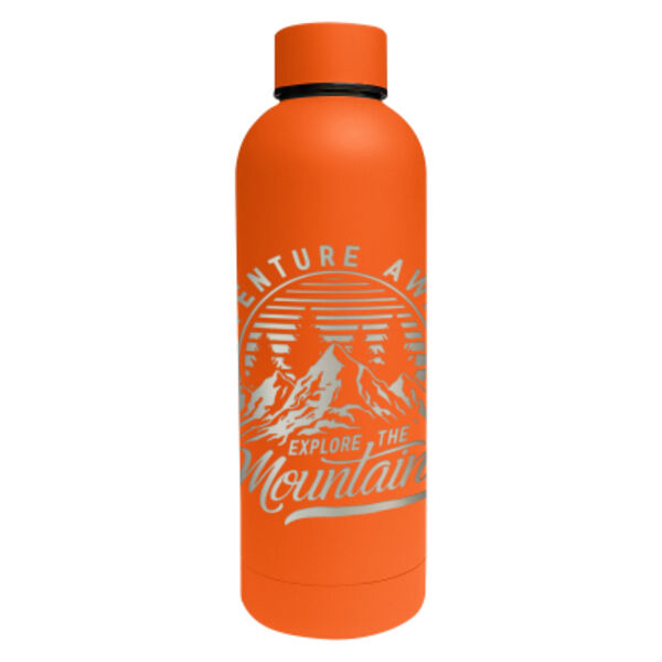 17 Oz. Full Laser Blair Recylced Stainless Steel Bottle Thumbnail