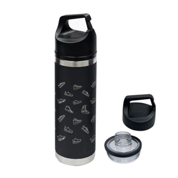 18 Oz. Full Laser Davenport Stainless Steel Bottle Thumbnail