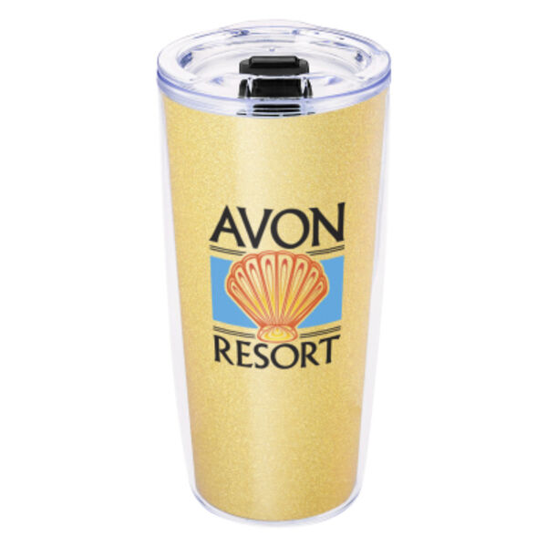 19 Oz. Everest Clarity Recycled Tumbler With Insert Thumbnail