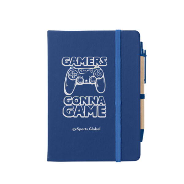 Journal Notebook With Sticky Notes & Flags Thumbnail