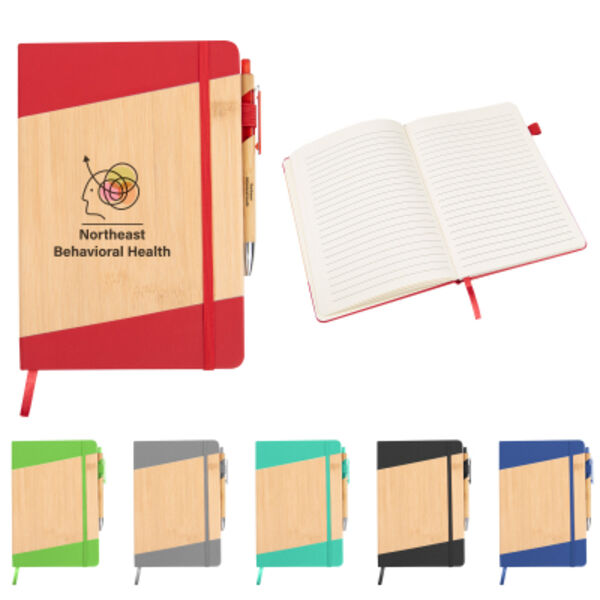 Bamboo Journal With Pen Thumbnail