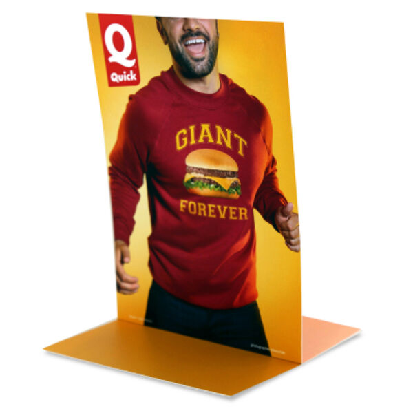 Stick'n Glide Table Topper Display 5 4/5" x 8 3/10" Thumbnail