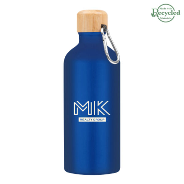 20 Oz. Aluminum Tundra Bike Bottle With Bamboo Lid Thumbnail