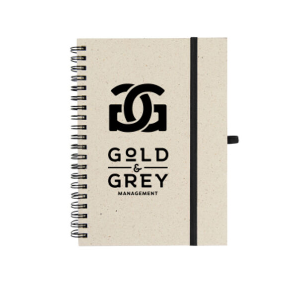 Natural Paper Spiral Notebook Thumbnail
