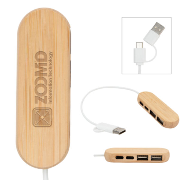 Dual Input Bamboo Hub Thumbnail