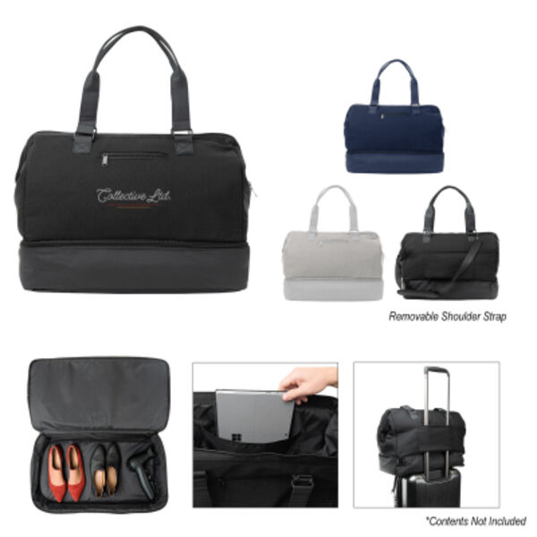The Weekender Travel Bag With Drop-Bottom Thumbnail