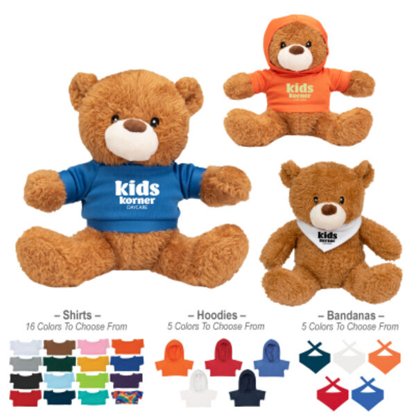 6" Soothing Buddy Hot & Cold Bear Thumbnail