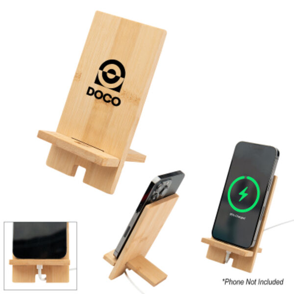 Bamboo Phone Stand Thumbnail
