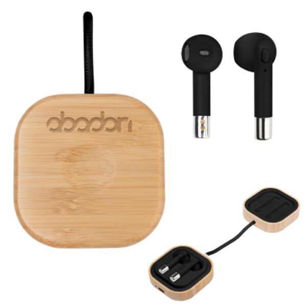 Bamboo Wireless Earbuds & Watch Charger Thumbnail