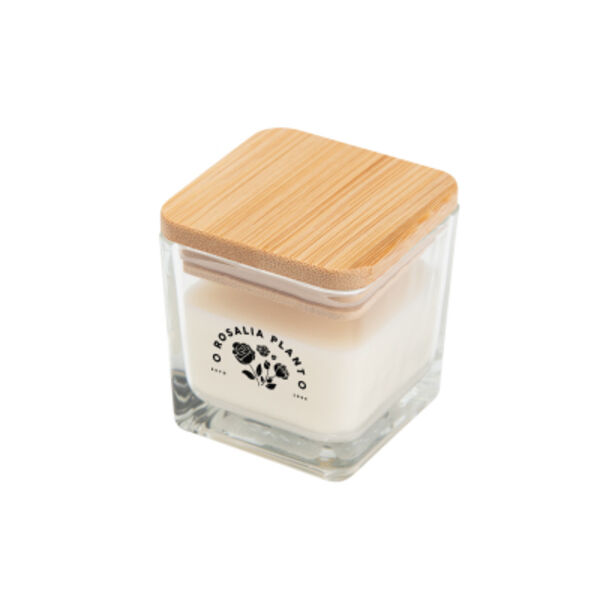Mini Candle With Bamboo Lid Thumbnail