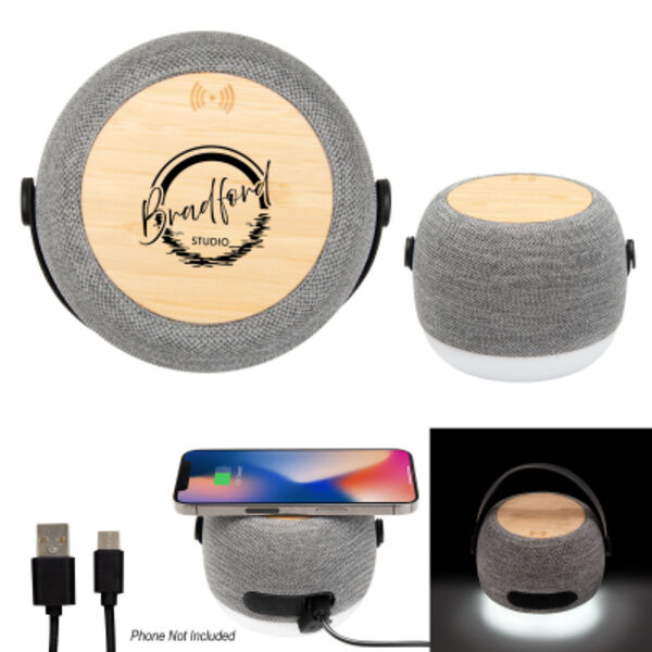 rPET Light Up 15W Charger & Hi-Fi Speaker Thumbnail