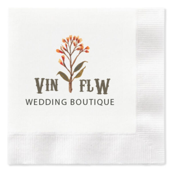 Full Color 3 Ply Premium Coined Beverage Napkins Thumbnail